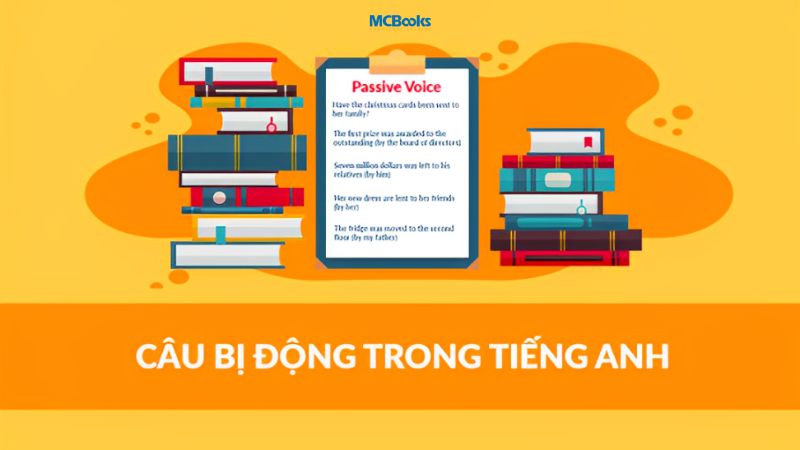 Câu bị động trong tiếng Anh: Cấu trúc, cách dùng và ví dụ chi tiết