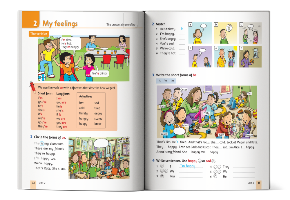 Nội dung cuốn Grammar Friends 2
