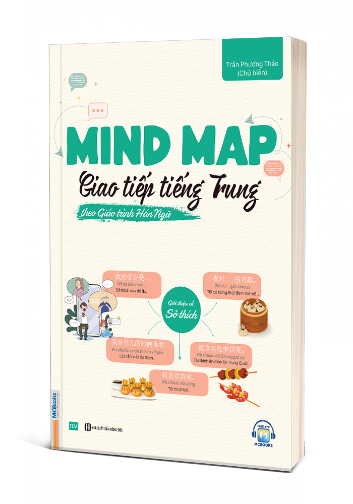Cuốn sách Mind Map Giao Tiếp Tiếng Trung Theo Giáo Trình Hán Ngữ