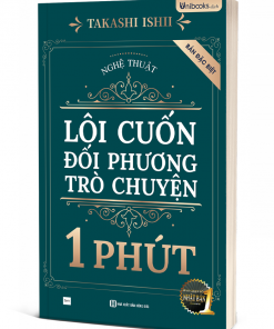 Bìa 3D cuốn Nghệ Thuật Lôi Cuốn Đối Phương Trò Chuyện 1 Phút