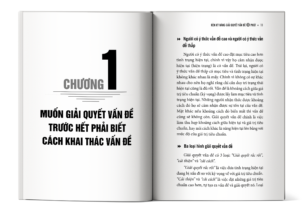 Nội dung cuốn Rèn Kỹ Năng Giải Quyết Vấn đề 1 Phút