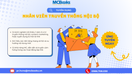 Xanh Lam va Cam Minh Hoa Tuyen Dung Bai Dang Facebook Trang web