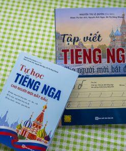 Bộ sách Tự học tiếng Nga và Tập viết tiếng Nga cho người mới bắt đầu