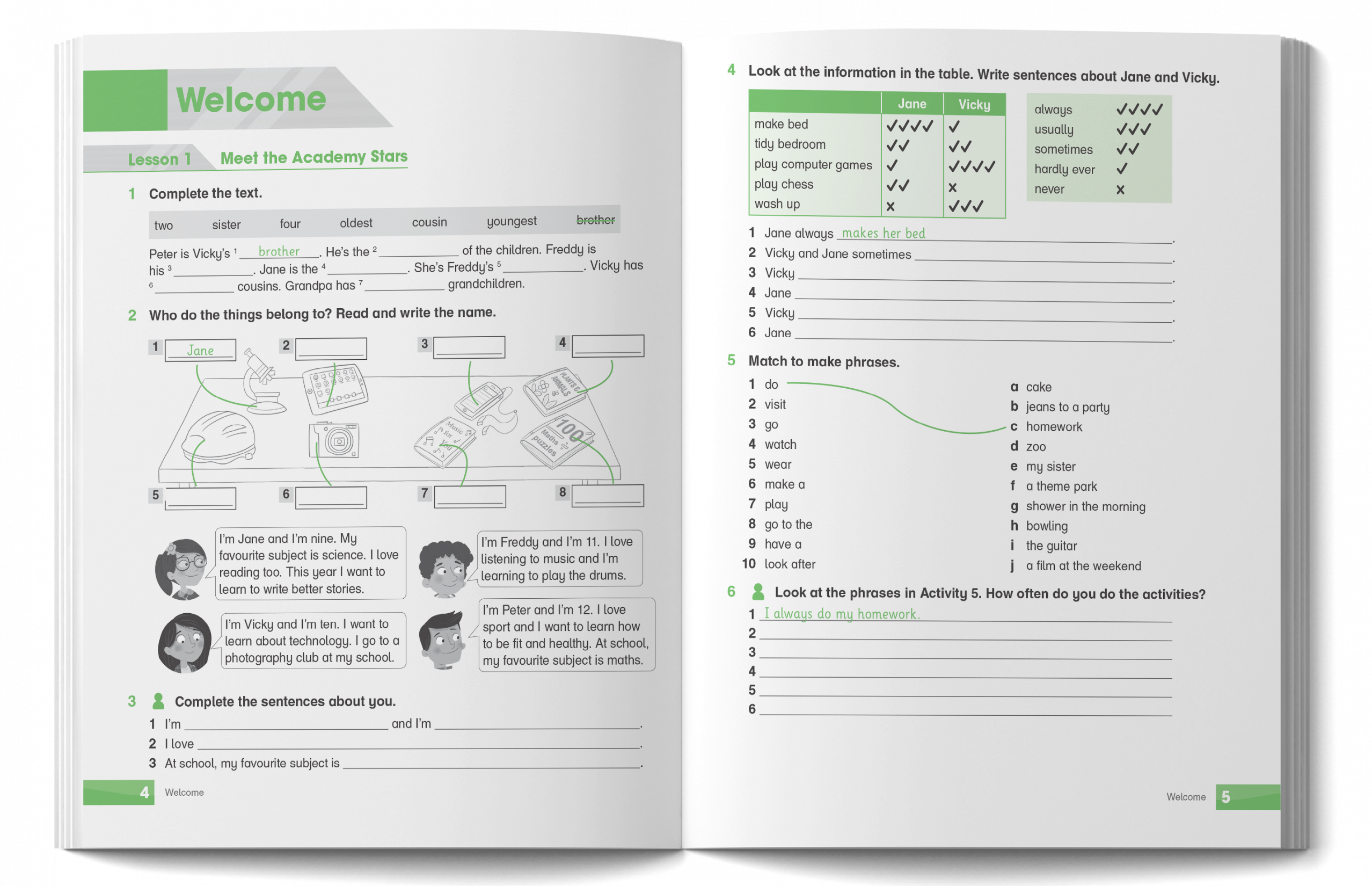 Academy Stars Workbook 4